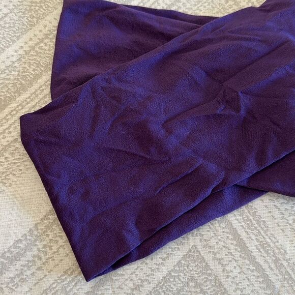L. ERICKSON PURPLE ITALIAN HEADWRAP - Picture 2 of 4